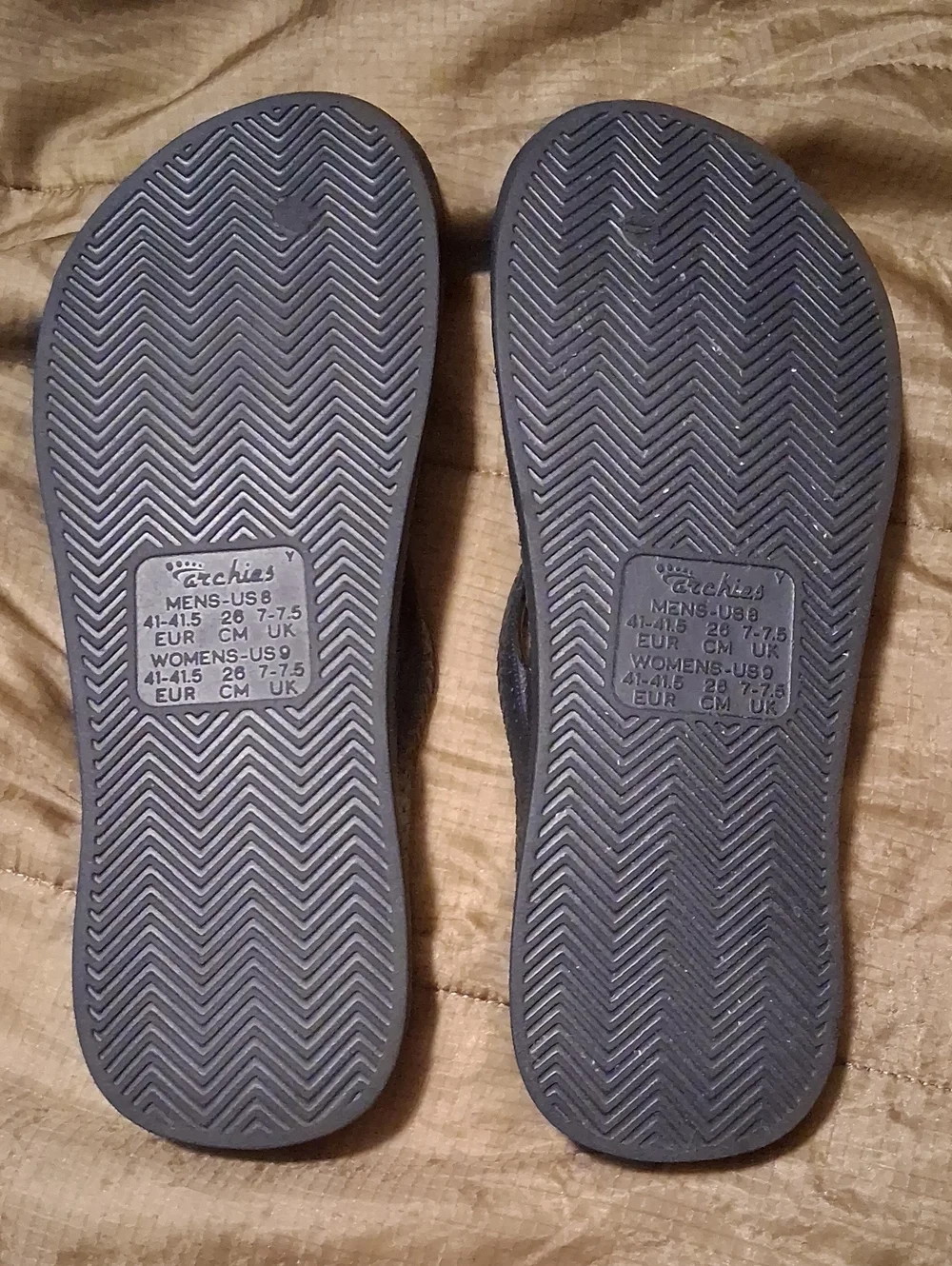 Archies Arch Support Flip Flops